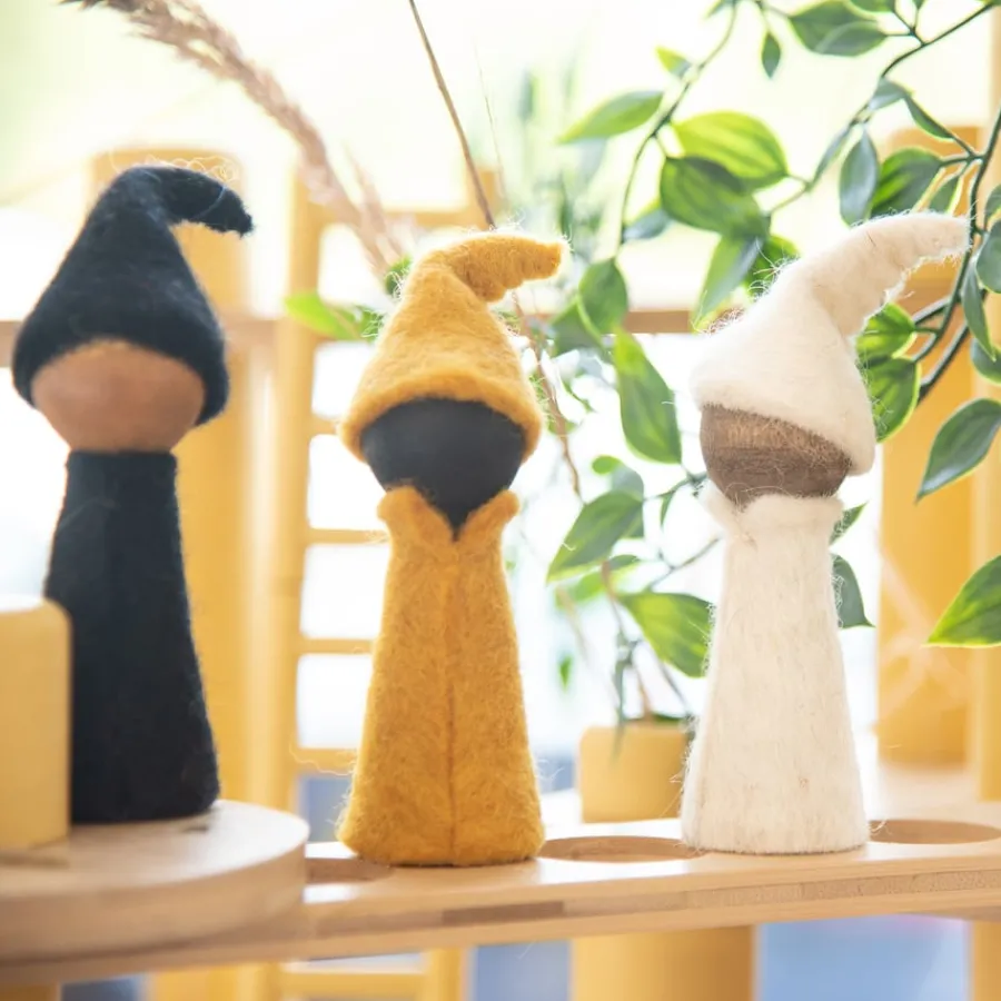 Small World Rainbow Wooden Felt Elves 10pk Shop The Full Range|Figures