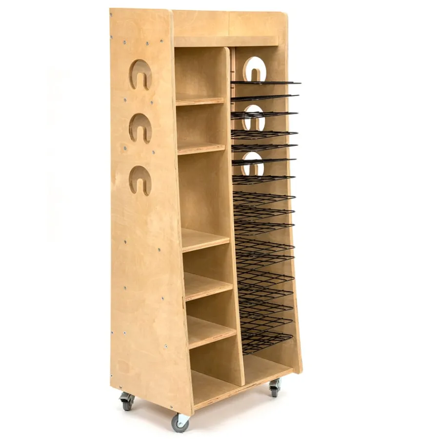 Online Space Saving Drying Unit H121 x W50 x D35cm Dividers, Display & Easels|Drying Racks