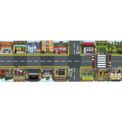 Hot Spanish Busy Street Mat Spanish|Rugs & Mats