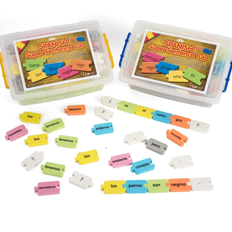 Sale Spanish Sentence Tub Classroom and Colours Topics & Cultures|Spanish