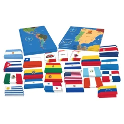 Clearance Spanish Speaking Maps, Flags and Symbols Classpack 46pk Topics & Cultures|Spanish