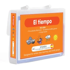 Outlet Spanish Weather Vocabulary Builder Activity Cards 46pk Topics & Cultures|Spanish