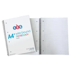 Hot Spiral Bound Note Pads 5pk A4 Sticky Notes & Notepads|Tts Brand