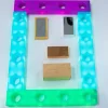 Best Stack and Build Glow Blocks 9pk Light Up Learning|Sensory Construction