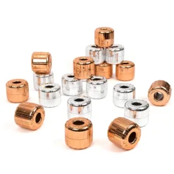 New Stack, Thread and Roll Metallic Beads 20pk Shop The Full Range|Sensory Construction