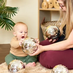 Outlet Super Shiny Silver Sensory Balls 4pk Shop The Full Range|Outdoor Physical Development