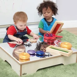 Outlet Toddler Wooden Mirror Table Early Years & Nursery|Furniture