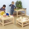 New Toddler Wooden Nesting Tables 3pk Early Years & Nursery|Tables & Chairs