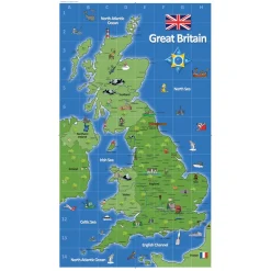 Outlet UK Deskmat A2 6pk Fieldwork|Maps & Compasses
