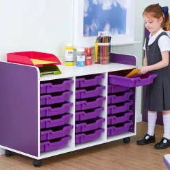 Outlet Valencia Three Storage Unit Bundle Valencia Range|Classroom Tables