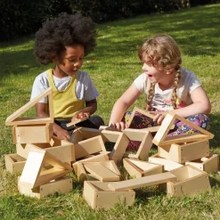 Outlet Wooden Mini Hollow Blocks Woodworking|Building Bricks & Blocks