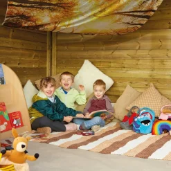 Online Wooden Outdoor Corner Play Cottage Role Play Furniture & Accessories|Dens & Play Equipment
