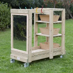 Best Wooden Outdoor Role Play Dressing Up Storage Unit Dressing Up