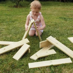 Hot Wooden Plank Collection 12pk Construction|Loose Parts
