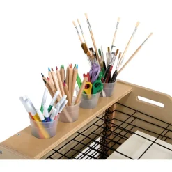 New Wooden Table Top Drying Rack 14 Shelves Dividers, Display & Easels|Drying Racks