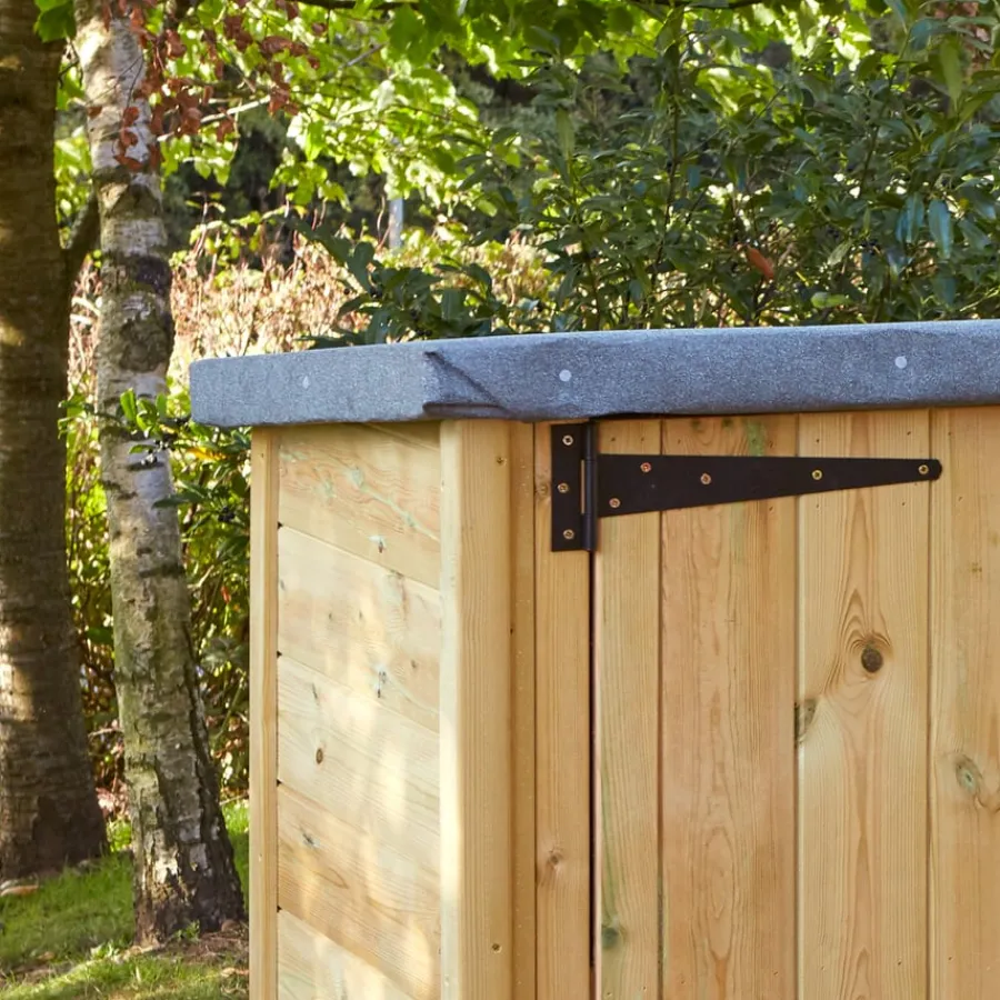 Best Wooden & Benches Outdoor Storage|Wellie Storage