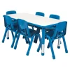 Valencia Rectangular 6 Seater Table Valencia Range|Classroom Tables