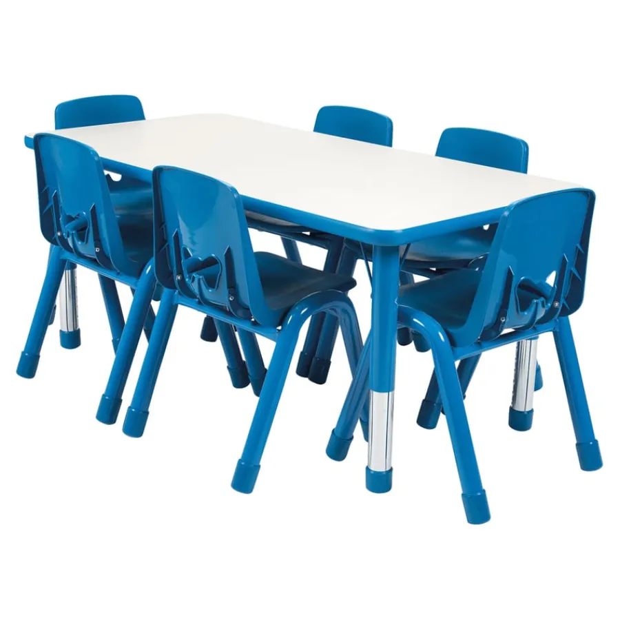 Valencia Rectangular 6 Seater Table Valencia Range|Classroom Tables