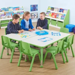 Valencia Rectangular 6 Seater Table Valencia Range|Classroom Tables