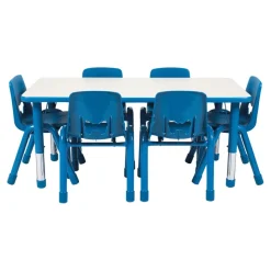 Valencia Rectangular 6 Seater Table Valencia Range|Classroom Tables