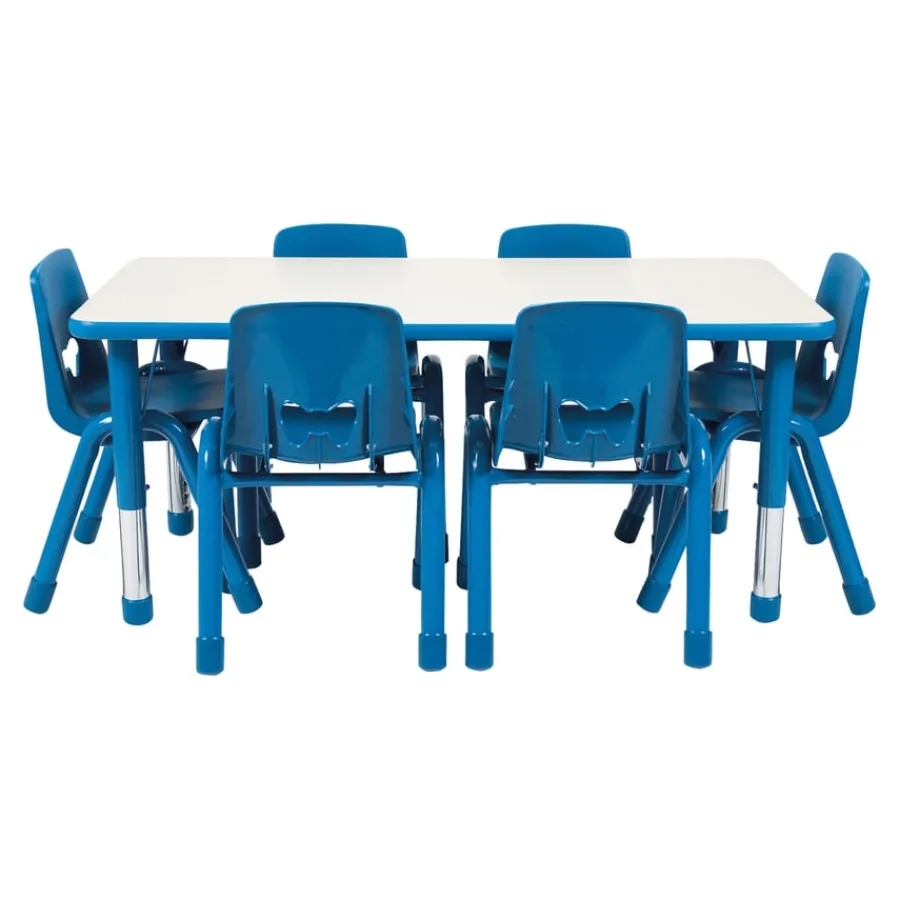 Valencia Rectangular 6 Seater Table Valencia Range|Classroom Tables
