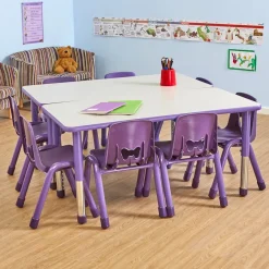 Valencia Rectangular 6 Seater Table Valencia Range|Classroom Tables