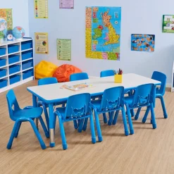 Sale Valencia Rectangular 8 Seater Table Valencia Range|Classroom Tables