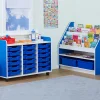Clearance Valencia 18 Tray Storage Unit Boxes & Containers