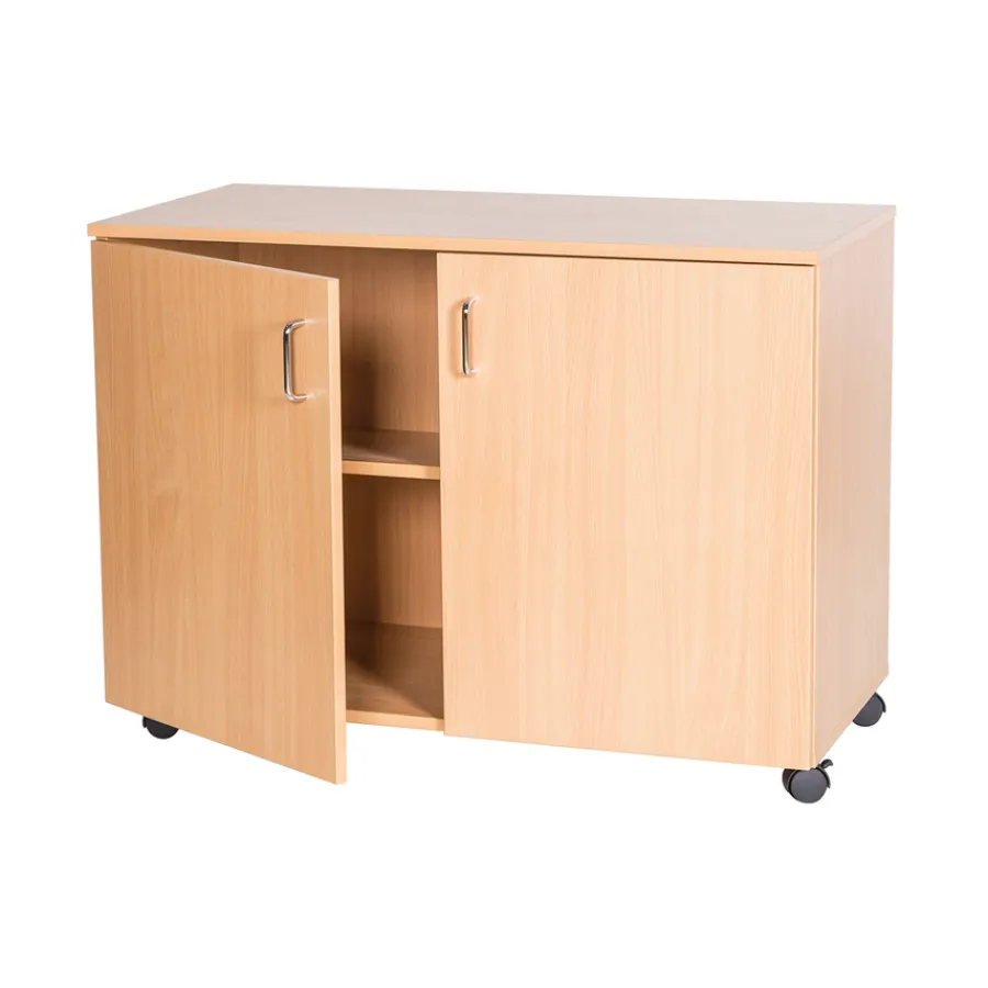 Online Value Double Cupboard H750 x W1024 x D480mm Cupboards|Shelving & Bookcases