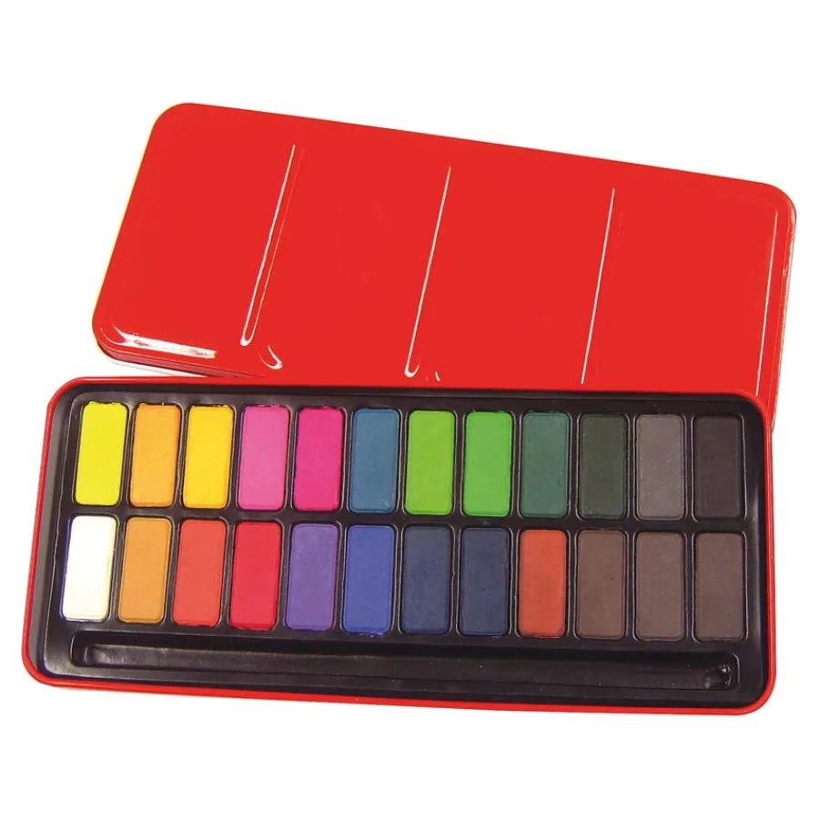 Hot Watercolour Paint Tins Watercolour Paint|Paints & Canvases
