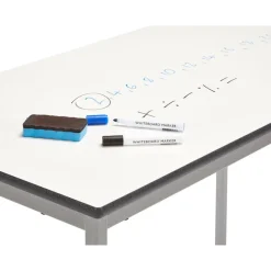 Best Whiteboard Table Fully Welded Rectangular Classroom Tables|Furniture