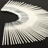 Clearance White Nylon Round Paint Brushes 60pk Paint Pots & Trays|Paint Brushes & Applicators