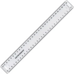 White Shatter Resistant 30cm Rulers 100pk Measure|Rulers & Erasers