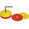 Wilks Flat Rubber Floor Marker Discs 24pk Coaching Resources|Alternative Sports