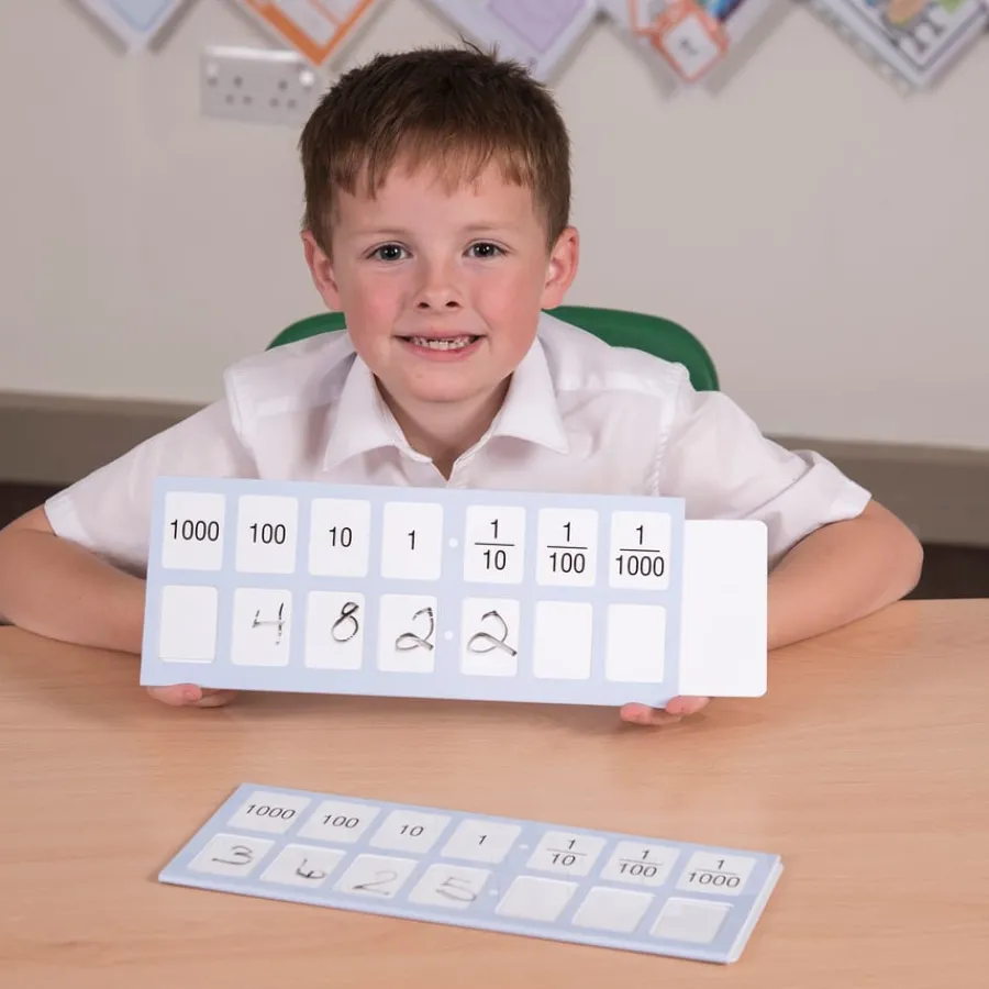 Discount Wipe Clean Place Value Slider Number|Maths Essentials