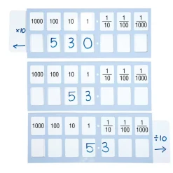 Discount Wipe Clean Place Value Slider Number|Maths Essentials