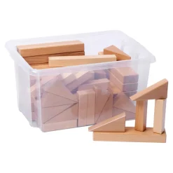 Hot Wooden Block Construction Set 73pcs Construction Sets|Woodworking
