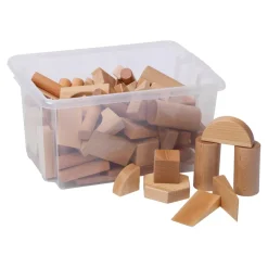 Hot Wooden Block Construction Set 73pcs Construction Sets|Woodworking