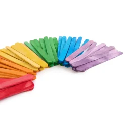 Best Wooden Craft Sticks 1000pk Multicoloured Wood & Construction Materials|Festivals & Celebrations