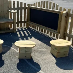 Sale Wooden Framed Outdoor Chalkboard Dens & Play Equipment|Gross & Fine Motor Skills