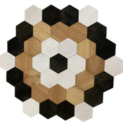 Online Wooden Hexagon Loose Parts Patterning Tiles Construction Sets|Patterns, Sequencing & Matching