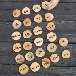 Discount Wooden 100 High Frequency Word Pieces Literacy|Outdoor Literacy