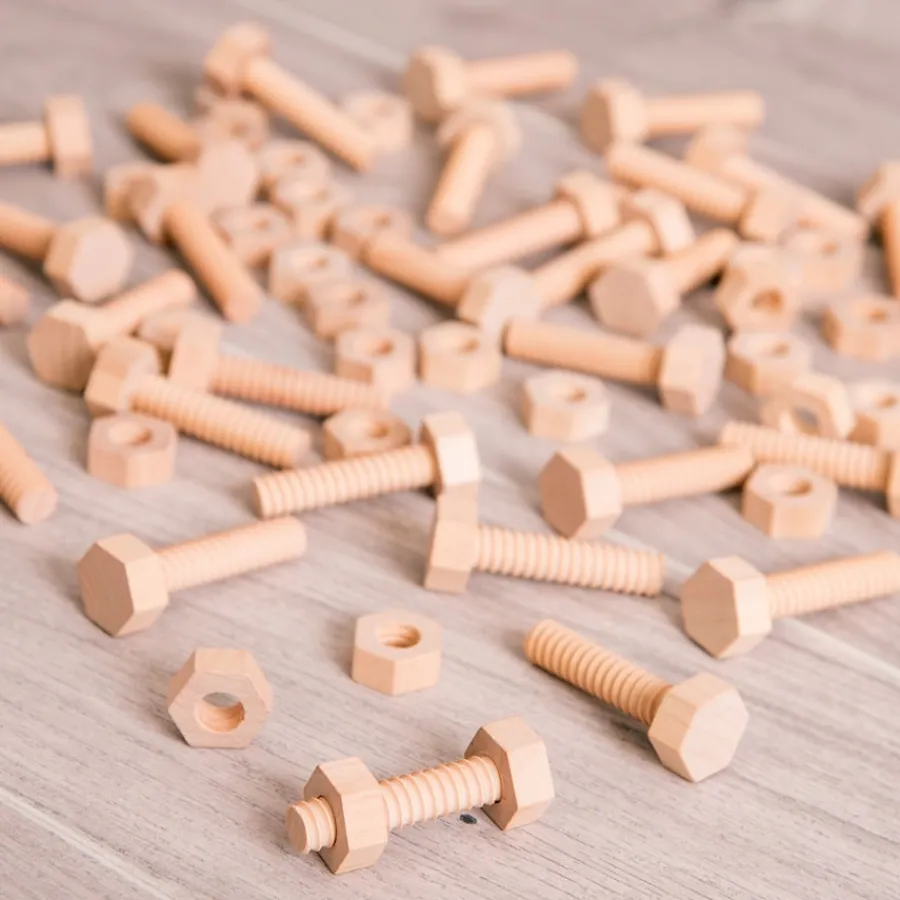 Best Wooden Nuts & Bolts Shop The Full Range|Gross & Fine Motor Skills