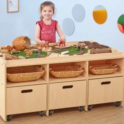 Online Wooden Play Table with Storage Tables & Chairs|Early Years Tables & Chairs
