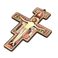 New Wooden St. Damien's Cross Re|Christianity