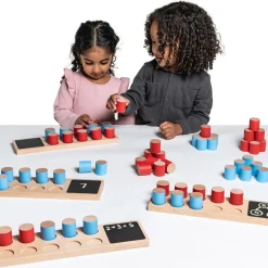 Sale Wooden Ten Frames Set 64pcs Exploring Numbers|Number & Place Value