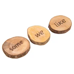 Hot Wooden Tricky Word Pieces - All Phonic Phases Literacy|Outdoor Literacy