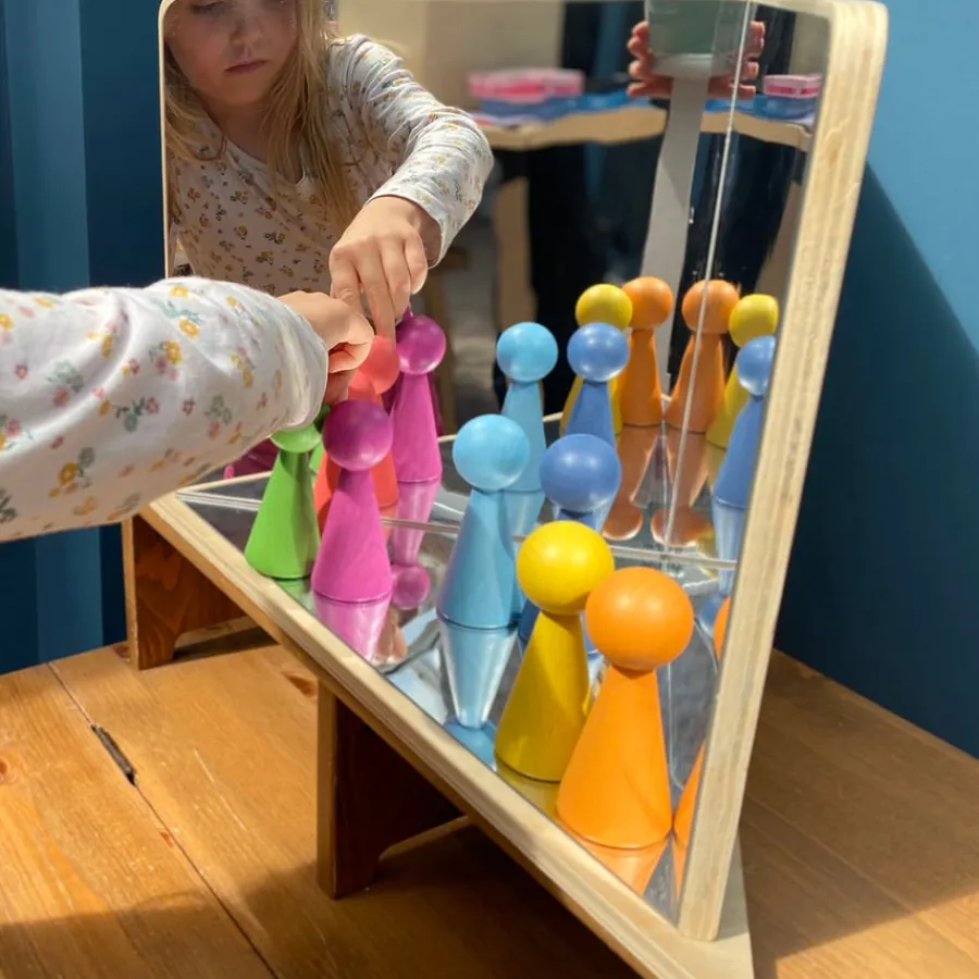 Outlet Wooden 4-Way Mirror Early Years & Nursery|Shop The Full Range