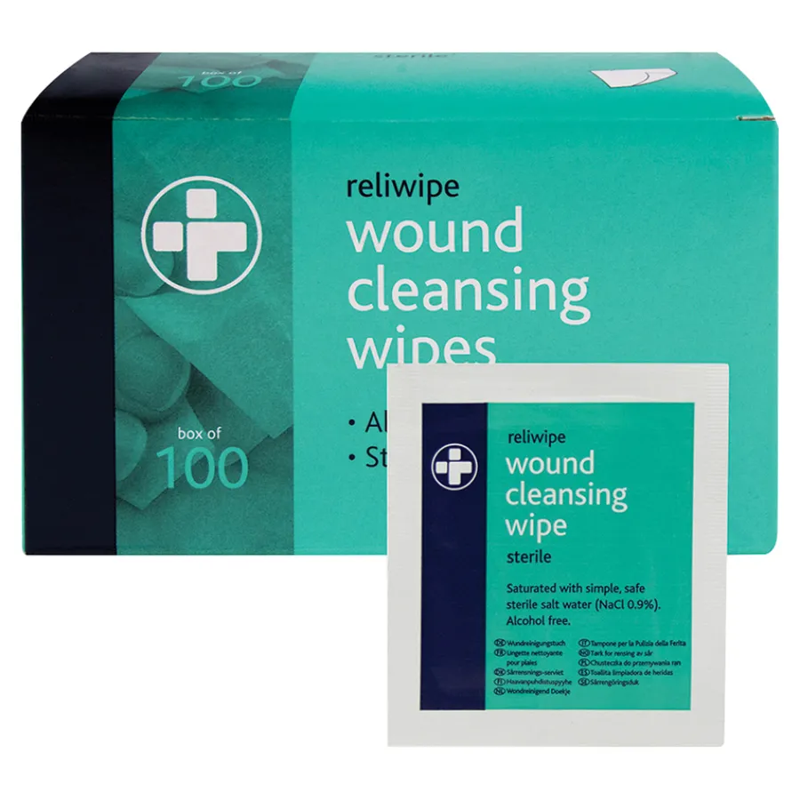 Sale Wound Cleansing Wipes 100pk Nursery Essentials|Medical & Personal Care