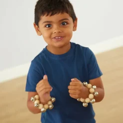 Best Wrist Bell Bracelets Pair Percussion Instruments|Festivals & Celebrations